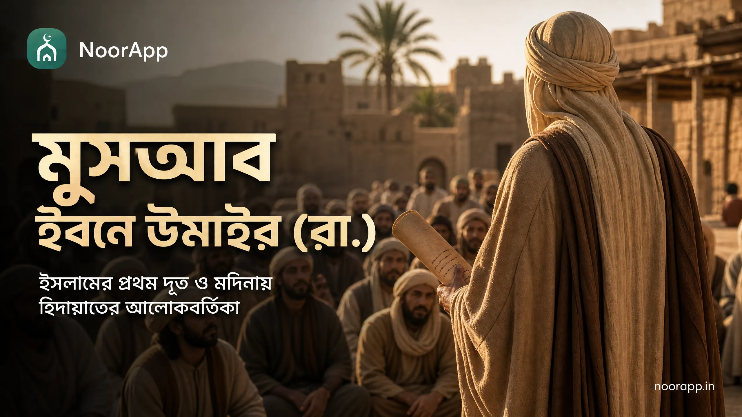 মুসআব ইবনে উমাইর (রা.): ইসলামের প্রথম দূত ও মদিনায় হিদায়াতের আলোকবর্তিকা