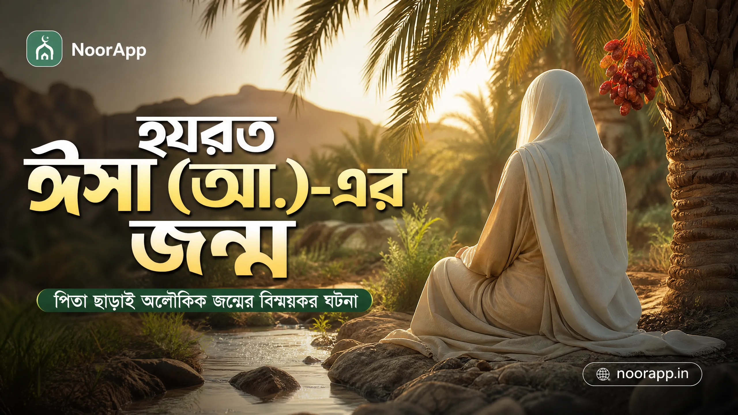 হযরত ঈসা (আ.)-এর জন্ম: পিতা ছাড়াই অলৌকিক জন্মের বিস্ময়কর ঘটনা