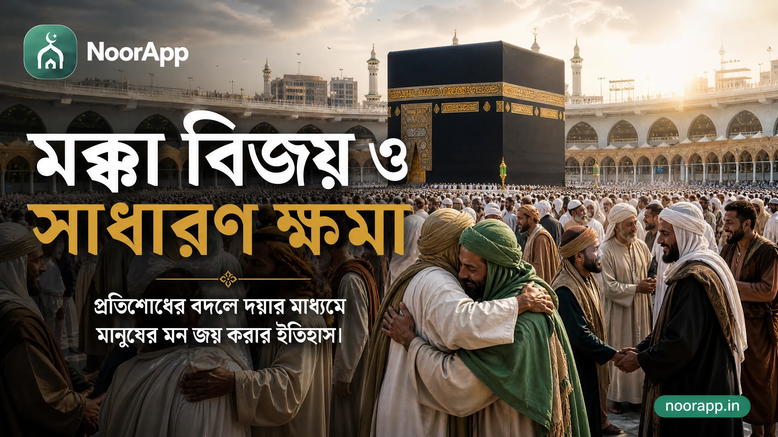 মক্কা বিজয় ও সাধারণ ক্ষমা: প্রতিশোধের বদলে দয়ার মাধ্যমে মানুষের মন জয় করার ইতিহাস