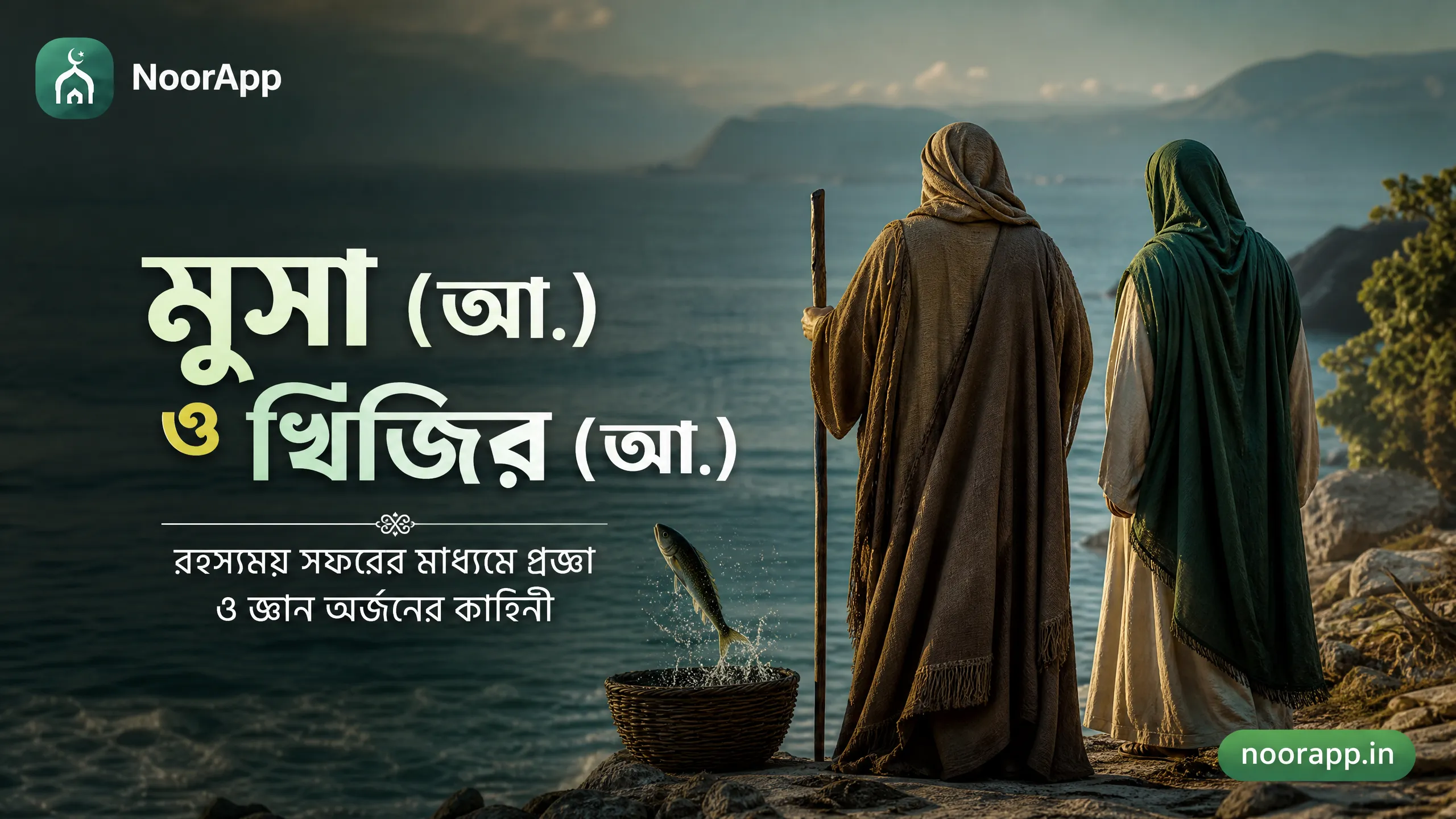 মুসা (আ.) ও খিজির (আ.): রহস্যময় সফরের মাধ্যমে প্রজ্ঞা ও জ্ঞান অর্জনের কাহিনী