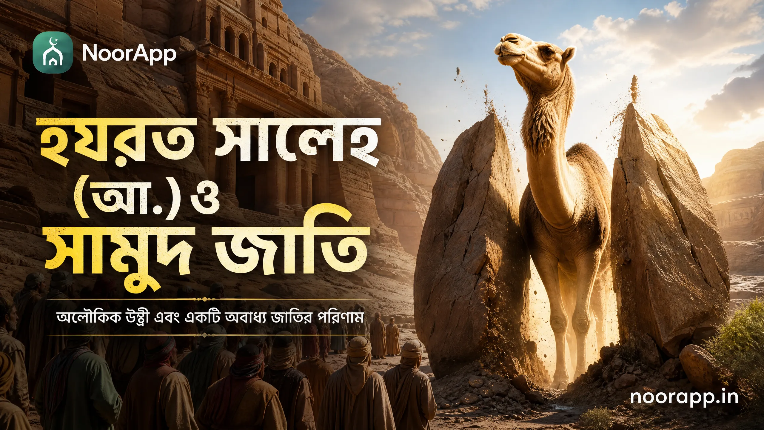 হযরত সালেহ (আ.) ও সামুদ জাতি: অলৌকিক উষ্ট্রী এবং একটি অবাধ্য জাতির পরিণাম