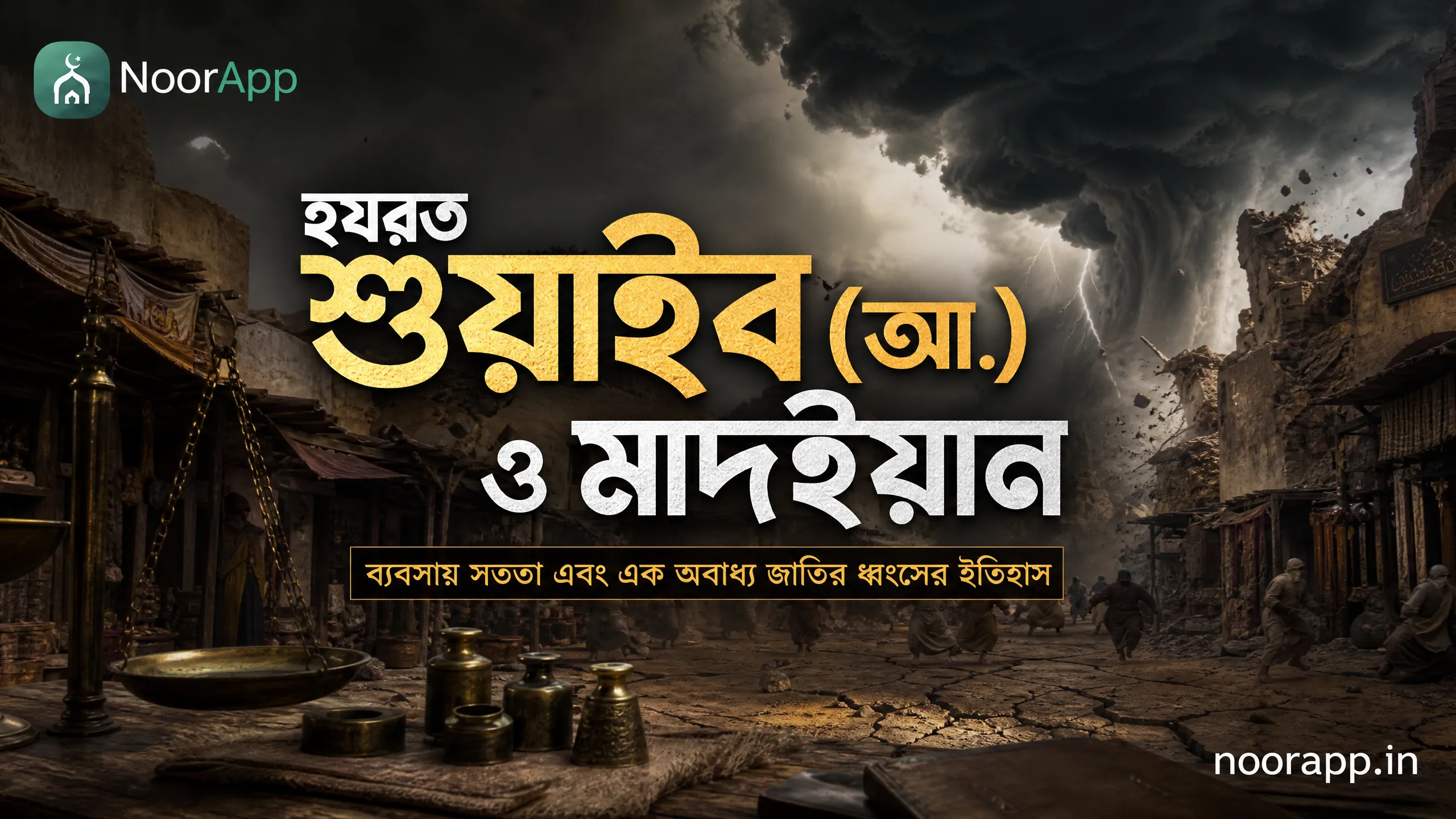 হযরত শুয়াইব (আ.) ও মাদইয়ান: ব্যবসায় সততা এবং এক অবাধ্য জাতির ধ্বংসের ইতিহাস
