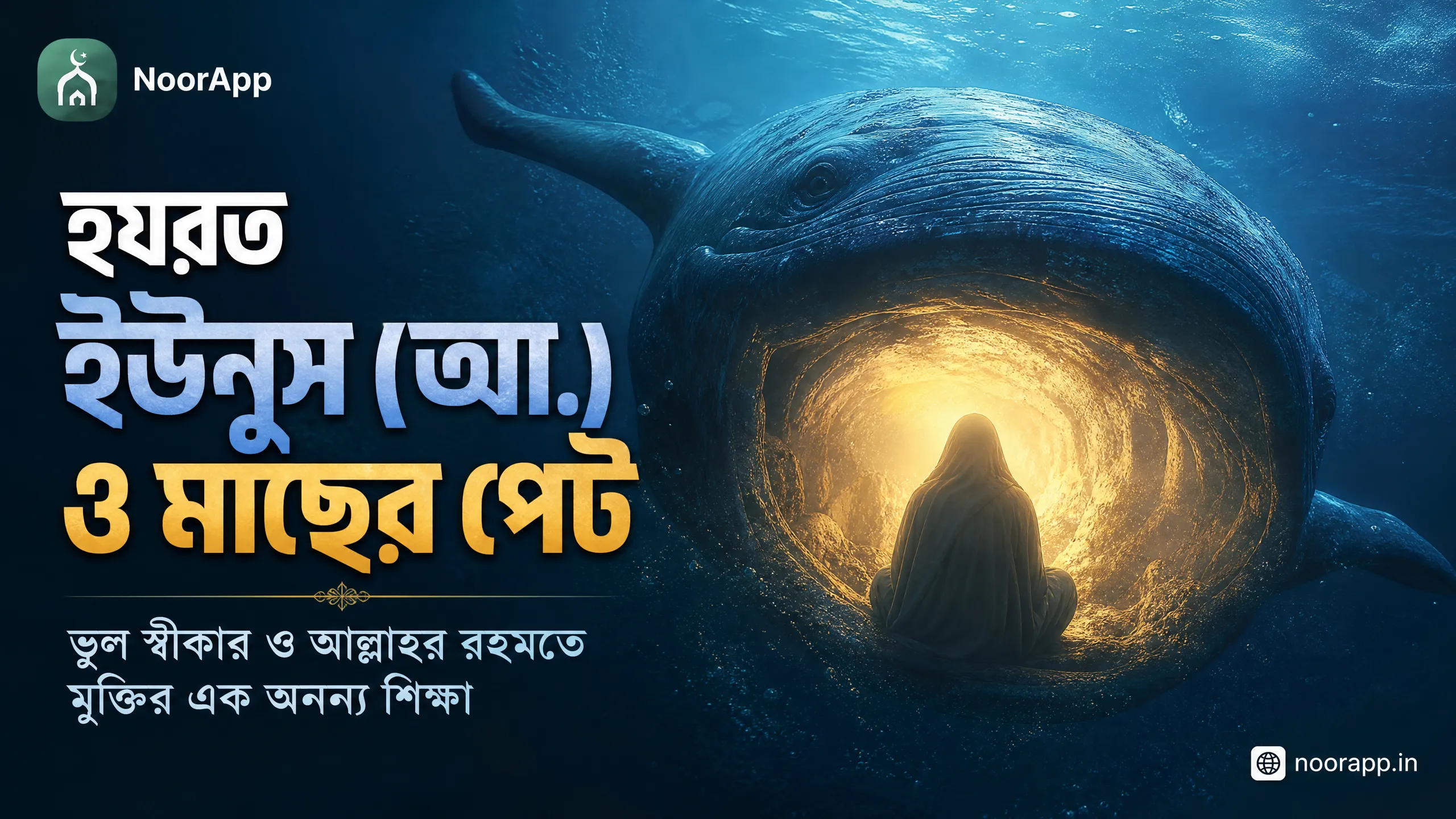 হযরত ইউনুস (আ.) ও মাছের পেট
